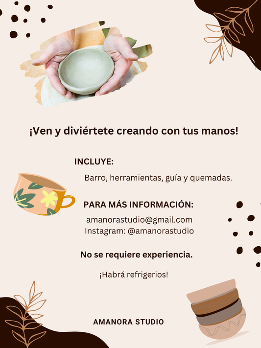 Taller de Cerámica: Crea tu propia taza, vaso o cuenco
