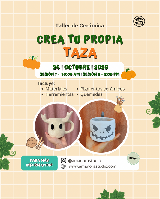 Taller de Cerámica: Crea tu propia taza, vaso o cuenco